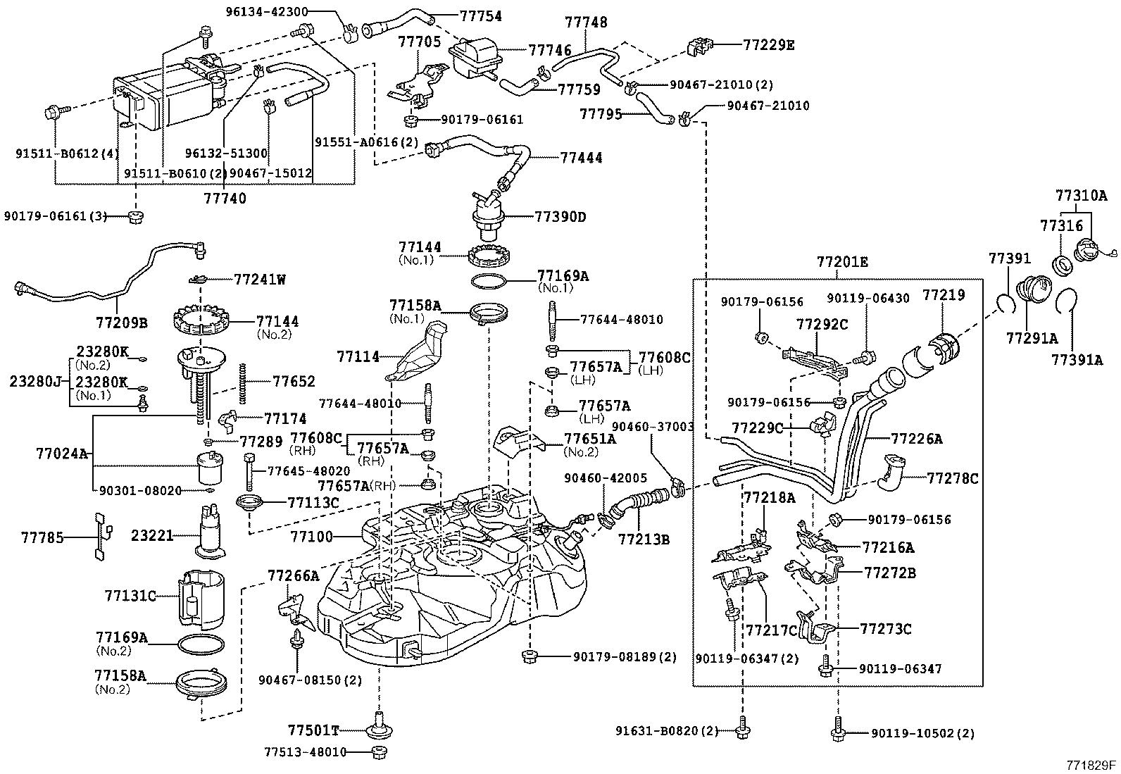 FUEL TANK & TUBE 1