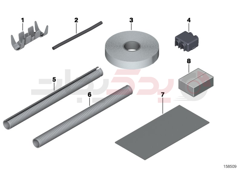 Various parts, wiring harness repair 2