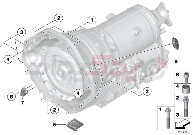 Gearbox mounting