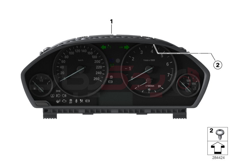 Instrument cluster - Modern Line 2