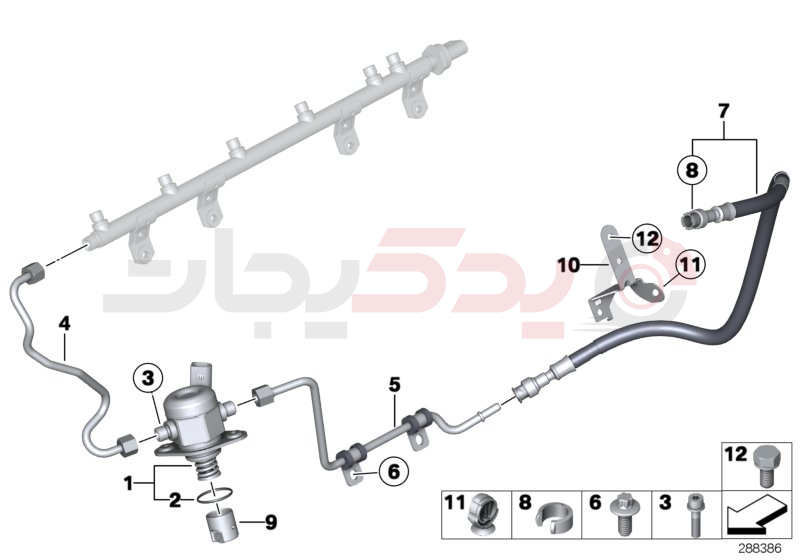 High-pressure pump/Tubing 2