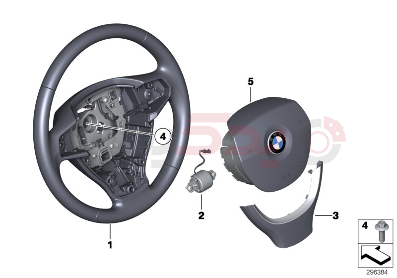 Steering wheel airbag multifunctional 1