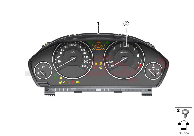 Instrument cluster - Modern Line 1