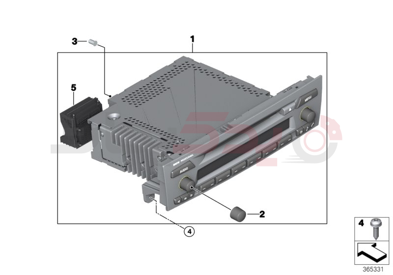 Radio BMW Professional CD 1