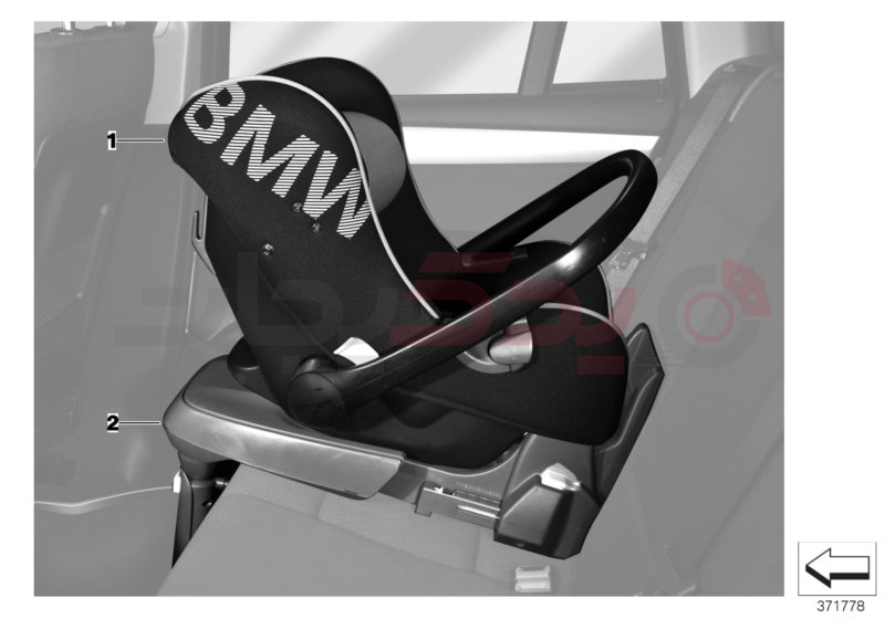 BMW Baby Seat 0+ 1