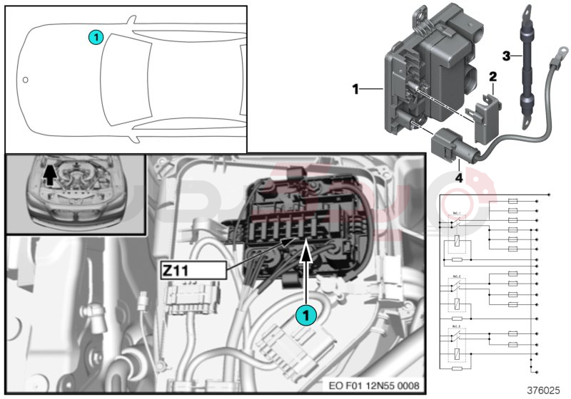 Integrated supply module Z11 1