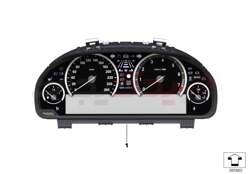 Instrument cluster 3