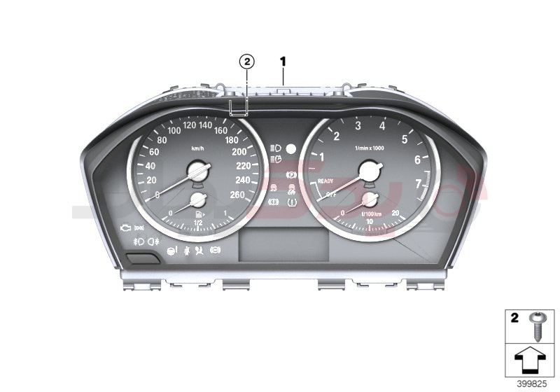 Instrument cluster 1