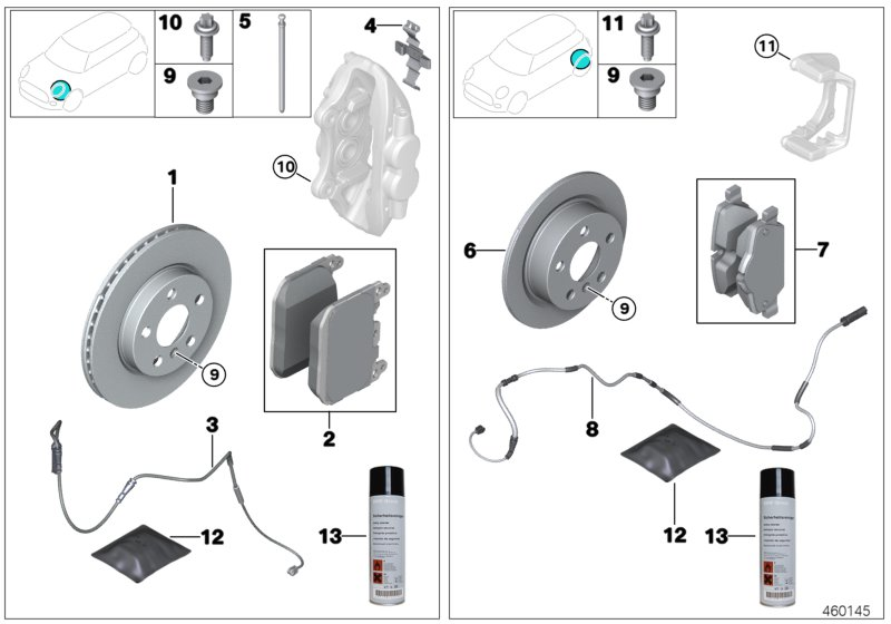 Service, brakes 2