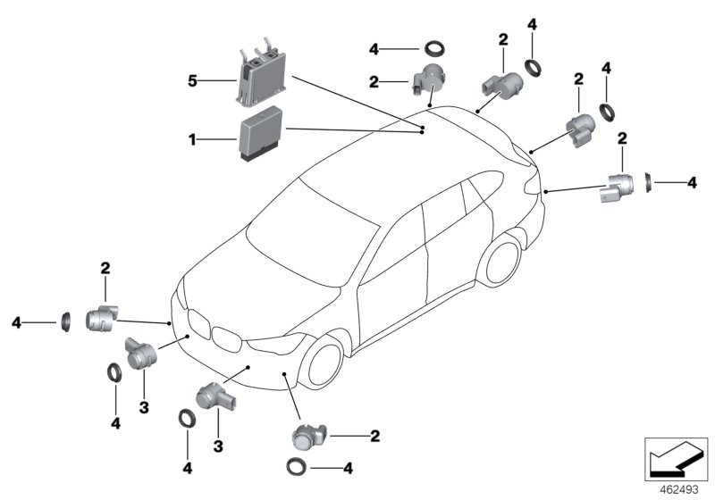 Park Distance Control (PDC) 1