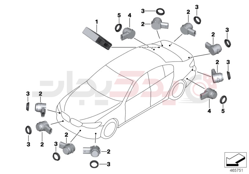 Park Distance Control (PDC) 1