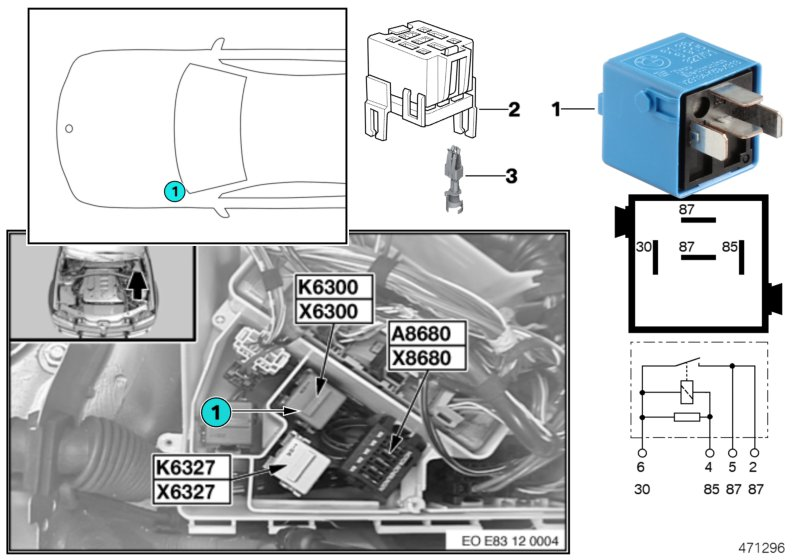 Relay DME K6300 1