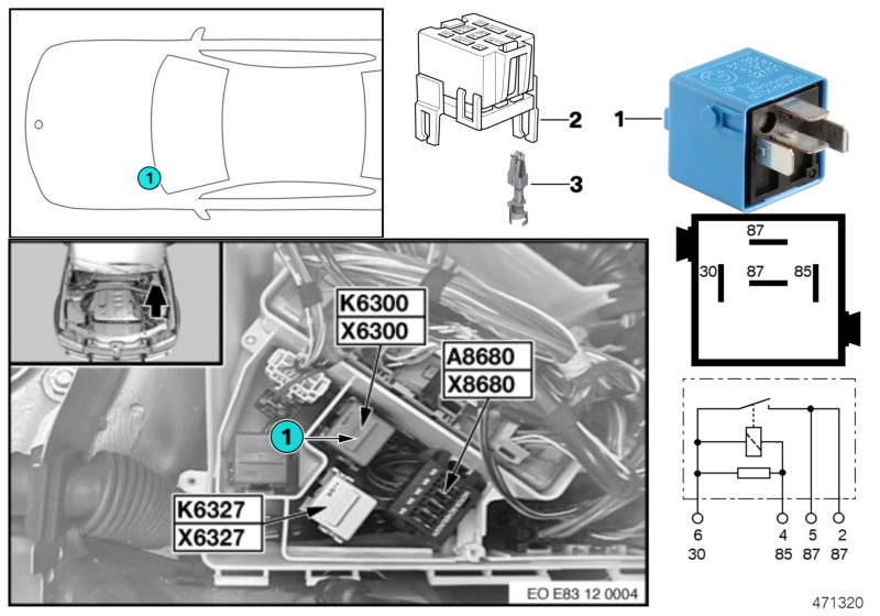 Relay DME K6300 2