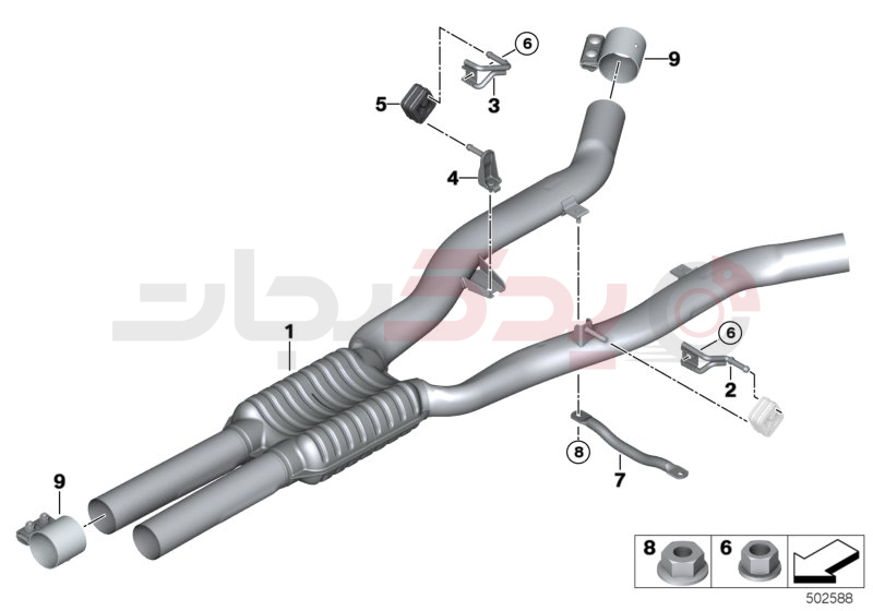 Centre muffler 2