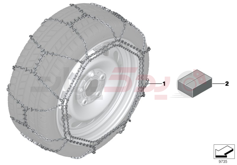 Snow chains 1