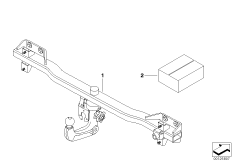 Retrofit kit,trailer tow hitch,removable 1