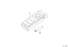 Remote control, rear 1