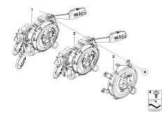 Switch cluster steering column 1