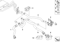 Water valve/Water hose IHKA Basis 1