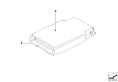 Individual armrest, rear 1