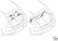 Luggage compartment net 2