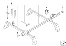 Racing bike rack 1