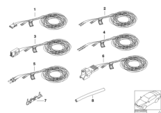 Rep. cable, airbag 2