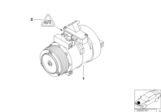 RP air conditioning compressor 1