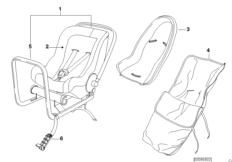 BMW Baby Seat 0+ 1