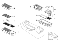 Storing partition mounting parts 2