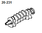 CRANKSHAFT & PISTON 1