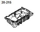 BELT COVER & OIL PAN 1