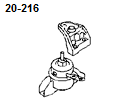 ENGINE & TRANSAXLE MOUNTING 1