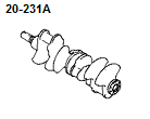 CRANKSHAFT & PISTON 1