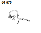 POWER STEERING HOSE & BRACKET 1