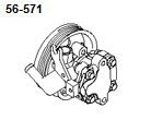 POWER STEERING OIL PUMP 1