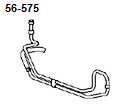 POWER STEERING HOSE & BRACKET 1