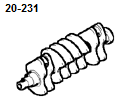 CRANKSHAFT & PISTON 1