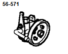 POWER STEERING OIL PUMP 1