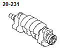 CRANKSHAFT & PISTON 1