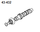 TRANSAXLE GEAR (MTA), MT 1