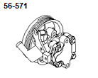 POWER STEERING OIL PUMP 1