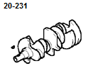 CRANKSHAFT & PISTON 1