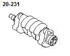 CRANKSHAFT & PISTON 1