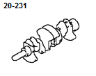 CRANKSHAFT & PISTON 1