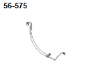 POWER STEERING HOSE & BRACKET 1