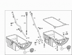 OIL PAN & OIL LEVEL DISPLAY 1