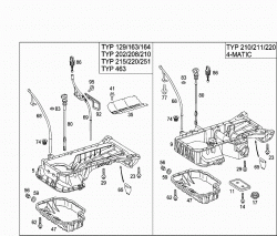 OIL PAN & OIL LEVEL DISPLAY 1