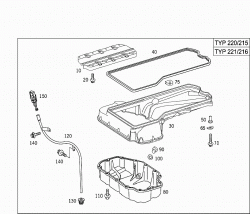 OIL PAN & OIL LEVEL DISPLAY 1