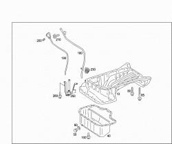 OIL PAN & OIL LEVEL DISPLAY 2